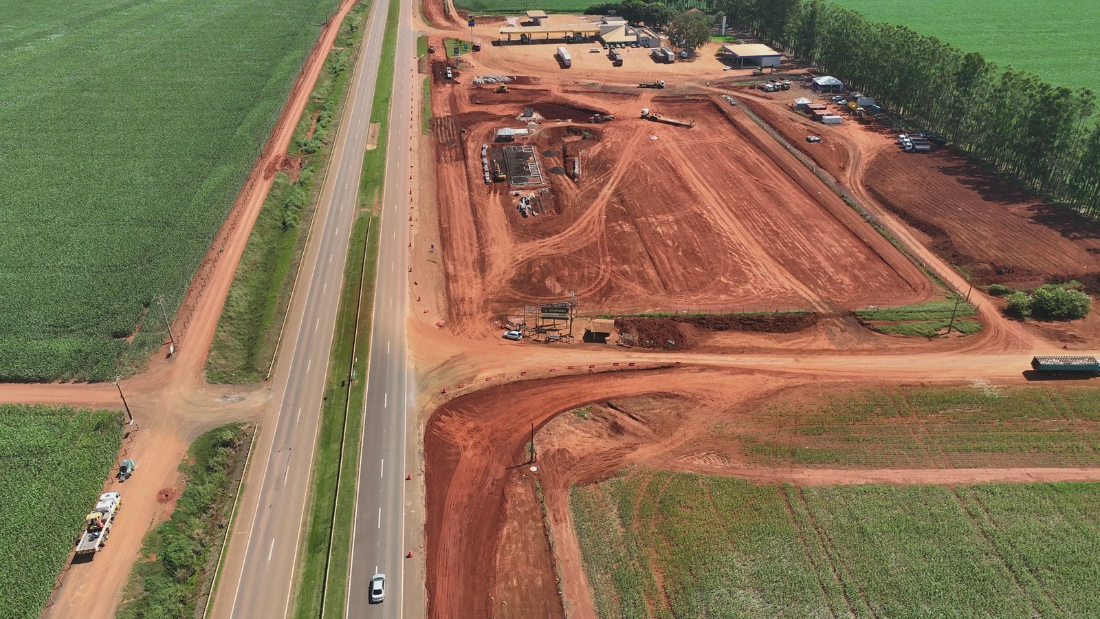 Obras na BR-163 alteram tráfego em São Gabriel do Oeste nesta terça; veja como fica