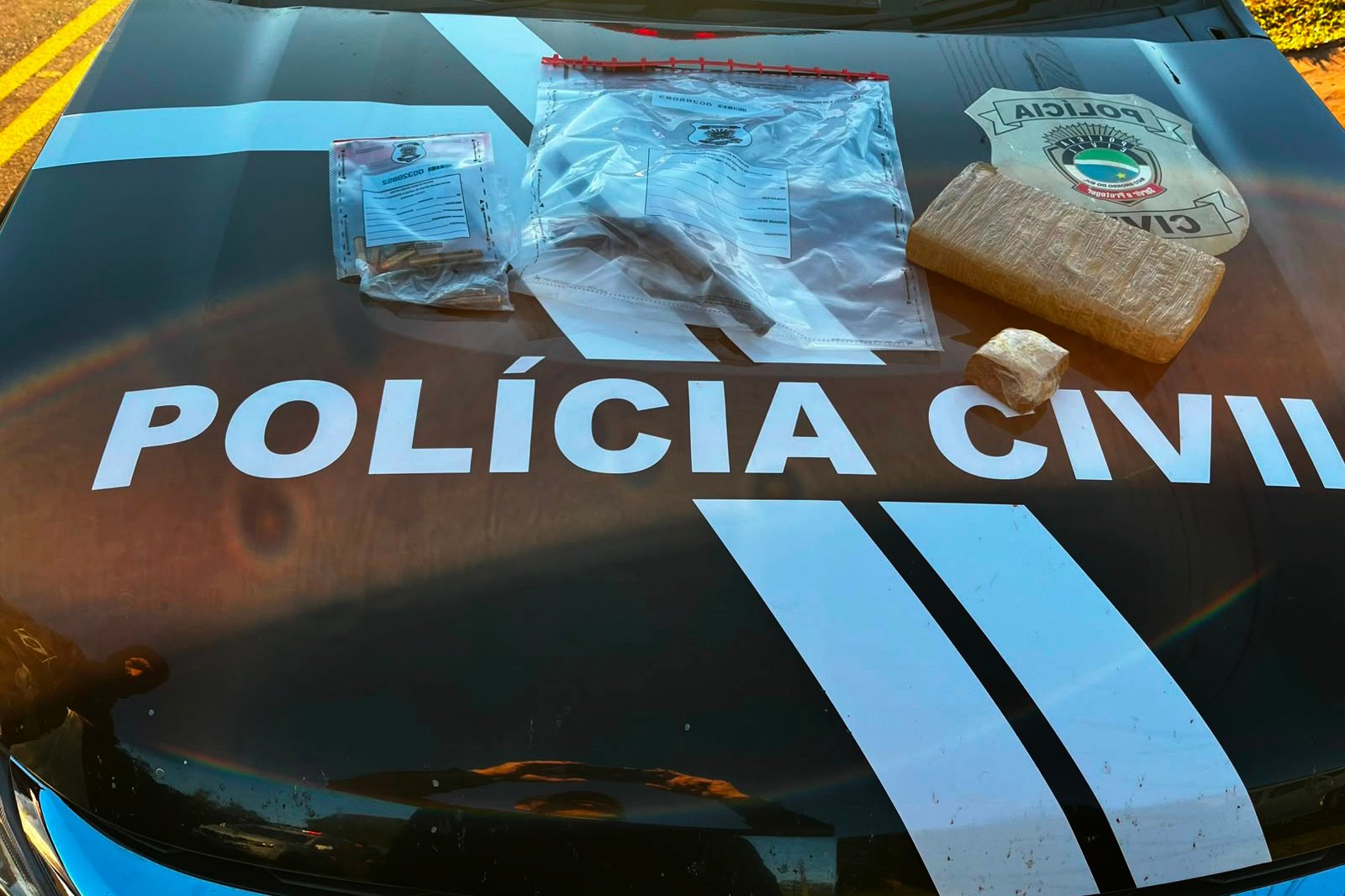 Condenado pela morte de policial civil é preso com drogas, arma e munições em Ponta Porã