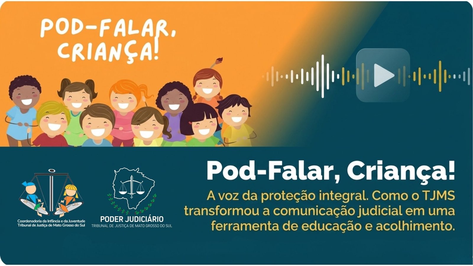 Pod-Falar, Criança! ganha novo espaço digital e amplia acesso a conteúdos sobre infância e juventude