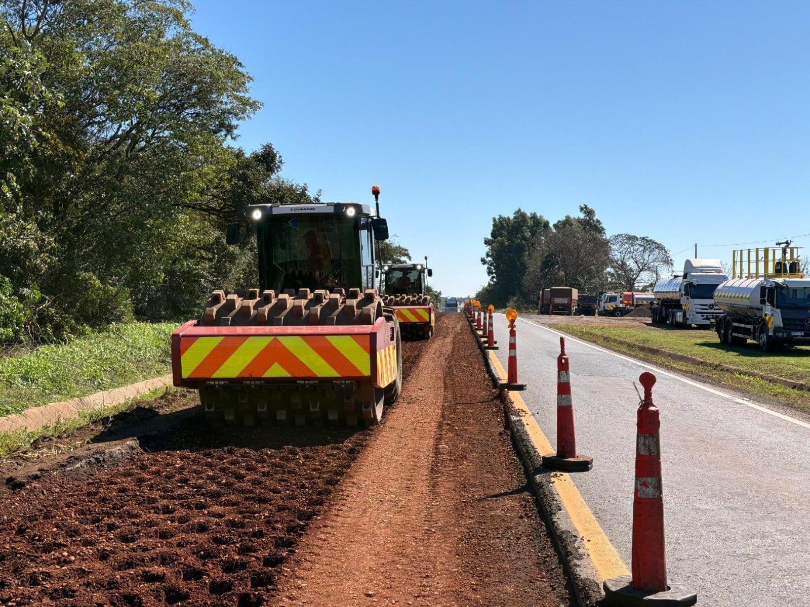Obras na BR-163 em Caarapó começam nesta quinta e mudam trânsito por 15 dias