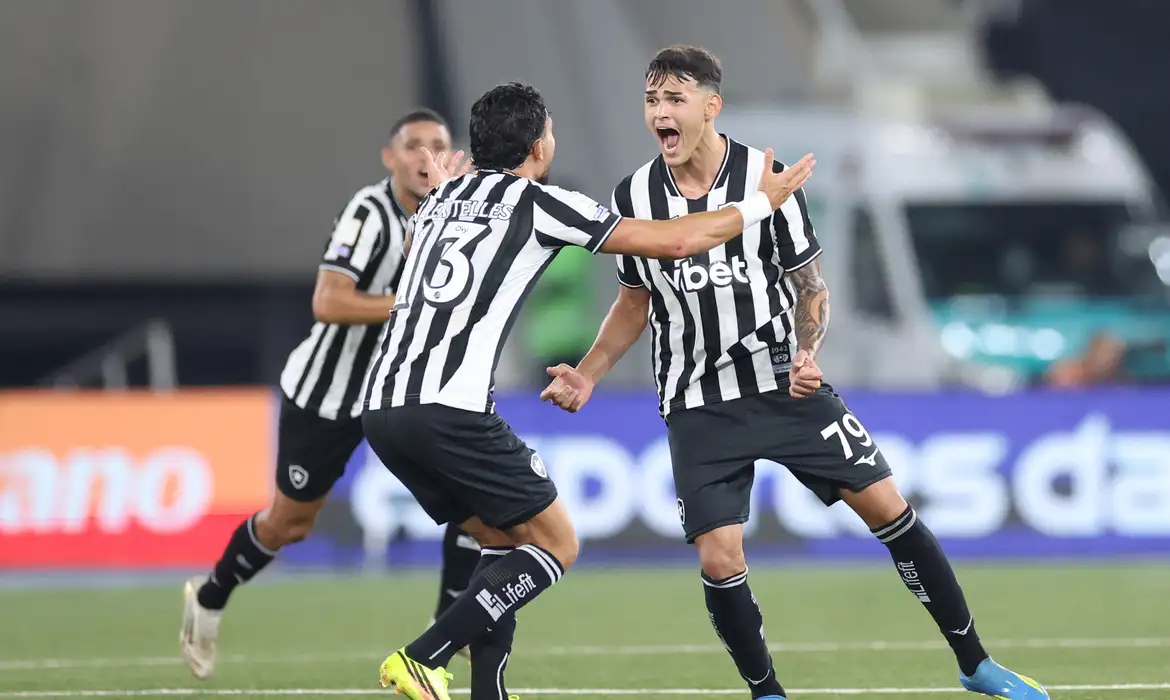 Botafogo vence o Santos nos acréscimos e sobe na tabela do Brasileirão