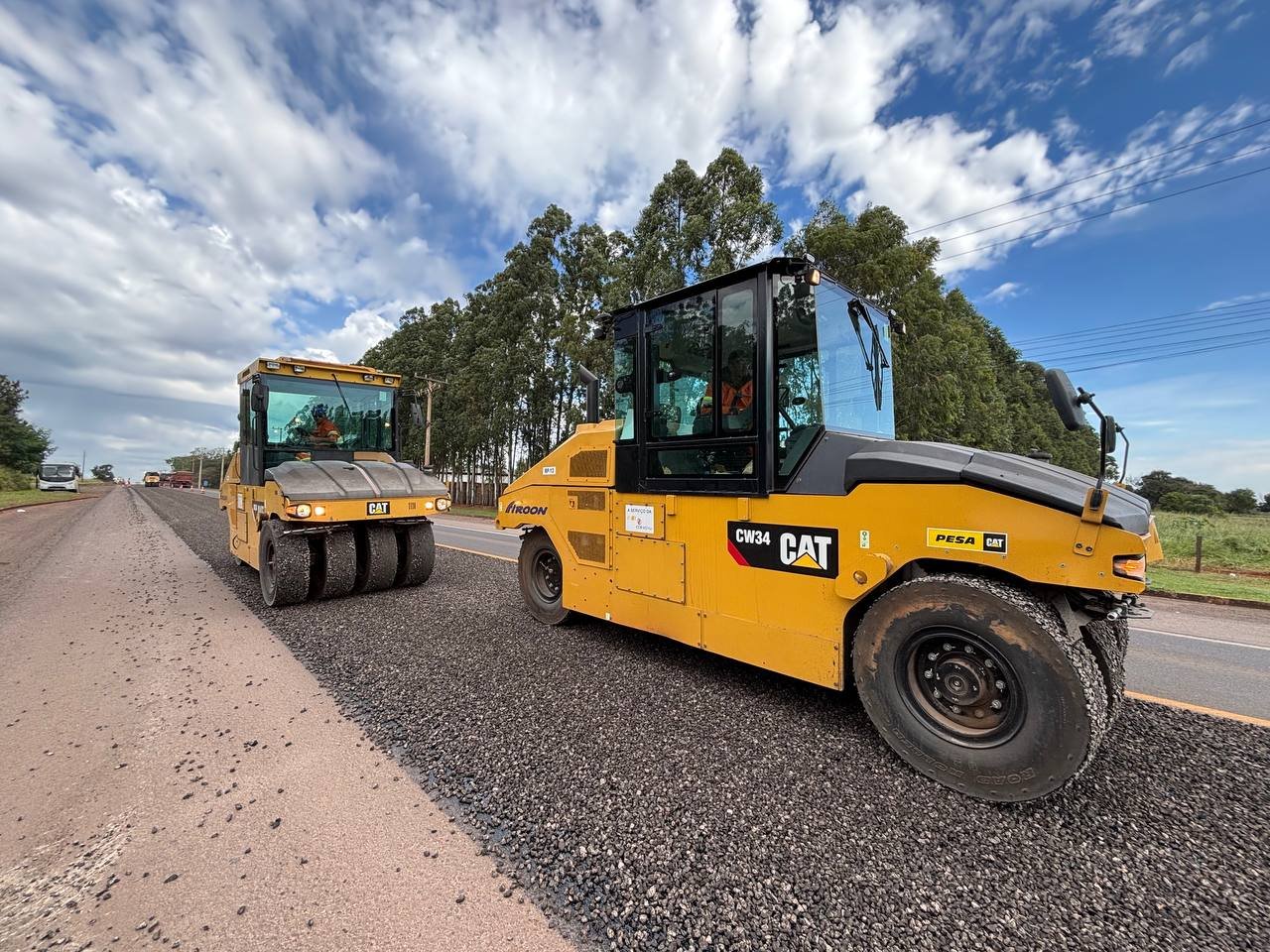 Confira os trechos da BR-163 com pare-e-siga e desvios nesta quarta em MS