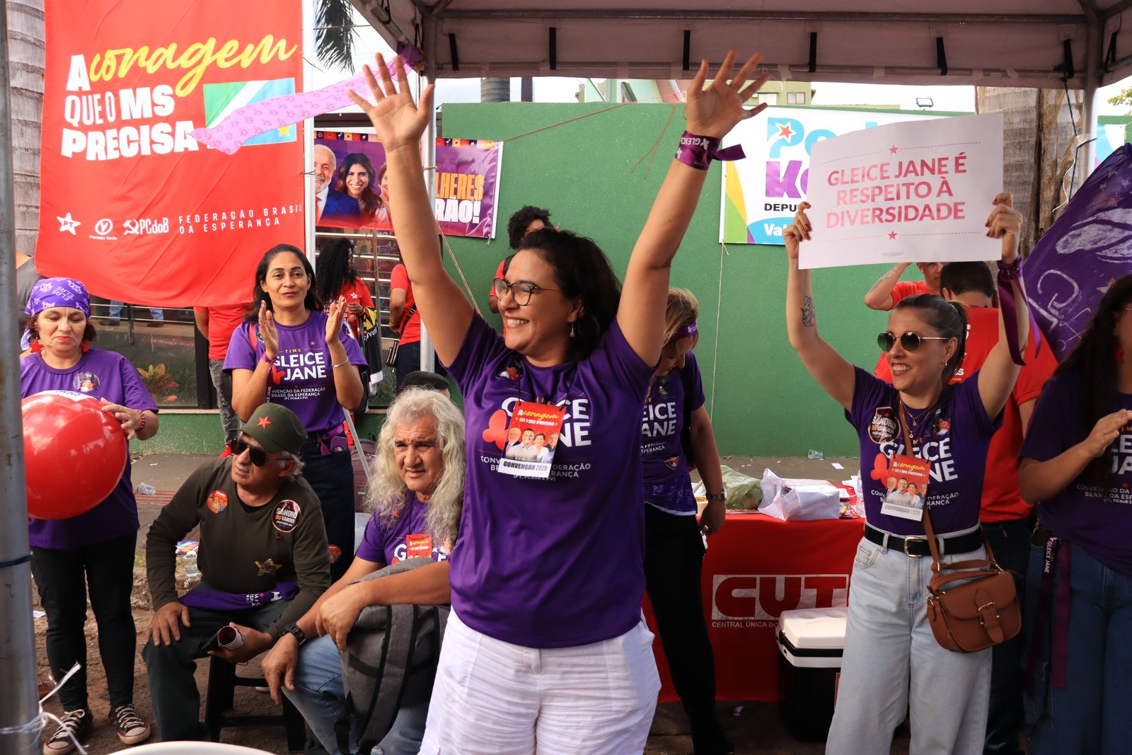 Gleice Jane tem candidatura à reeleição homologada em convenção do PT em Campo Grande
