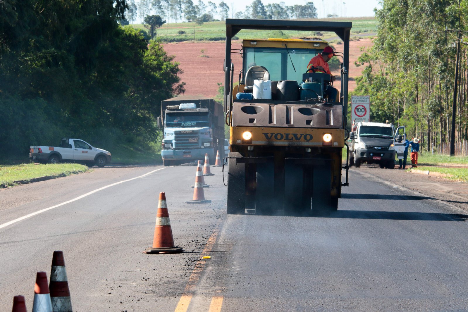 Obras na BR-163 alteram tráfego em Campo Grande, Dourados e outras cidades nesta quinta