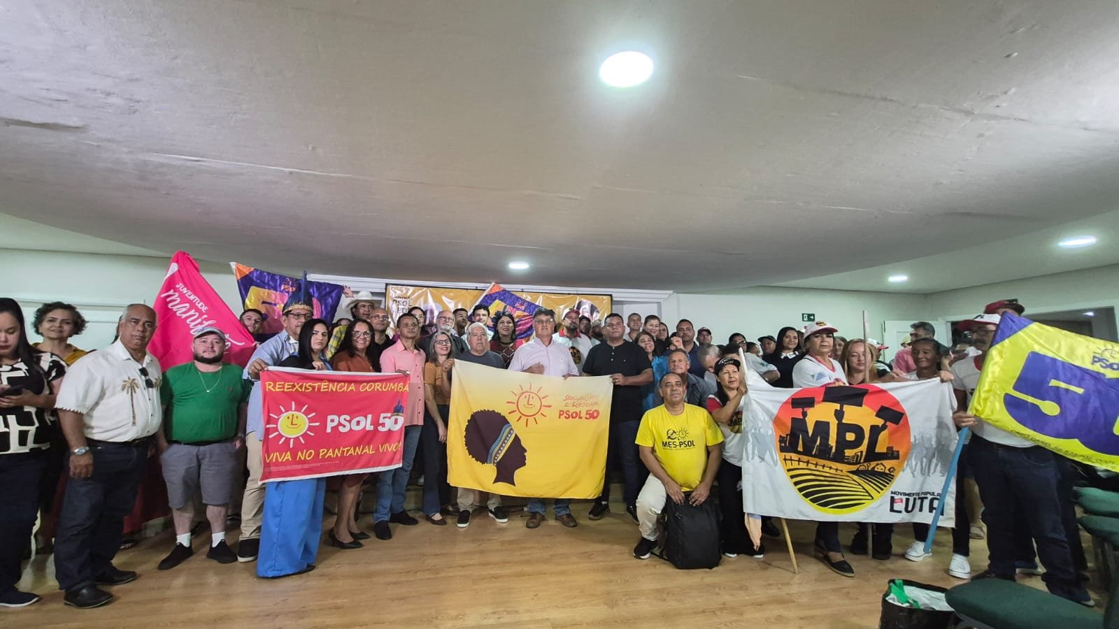 Federação PSOL-Rede lança nove nomes para Câmara Federal em MS com maioria feminina
