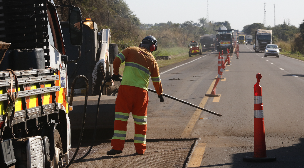 Confira onde há obras na BR-163 em MS nesta quarta-feira (5)