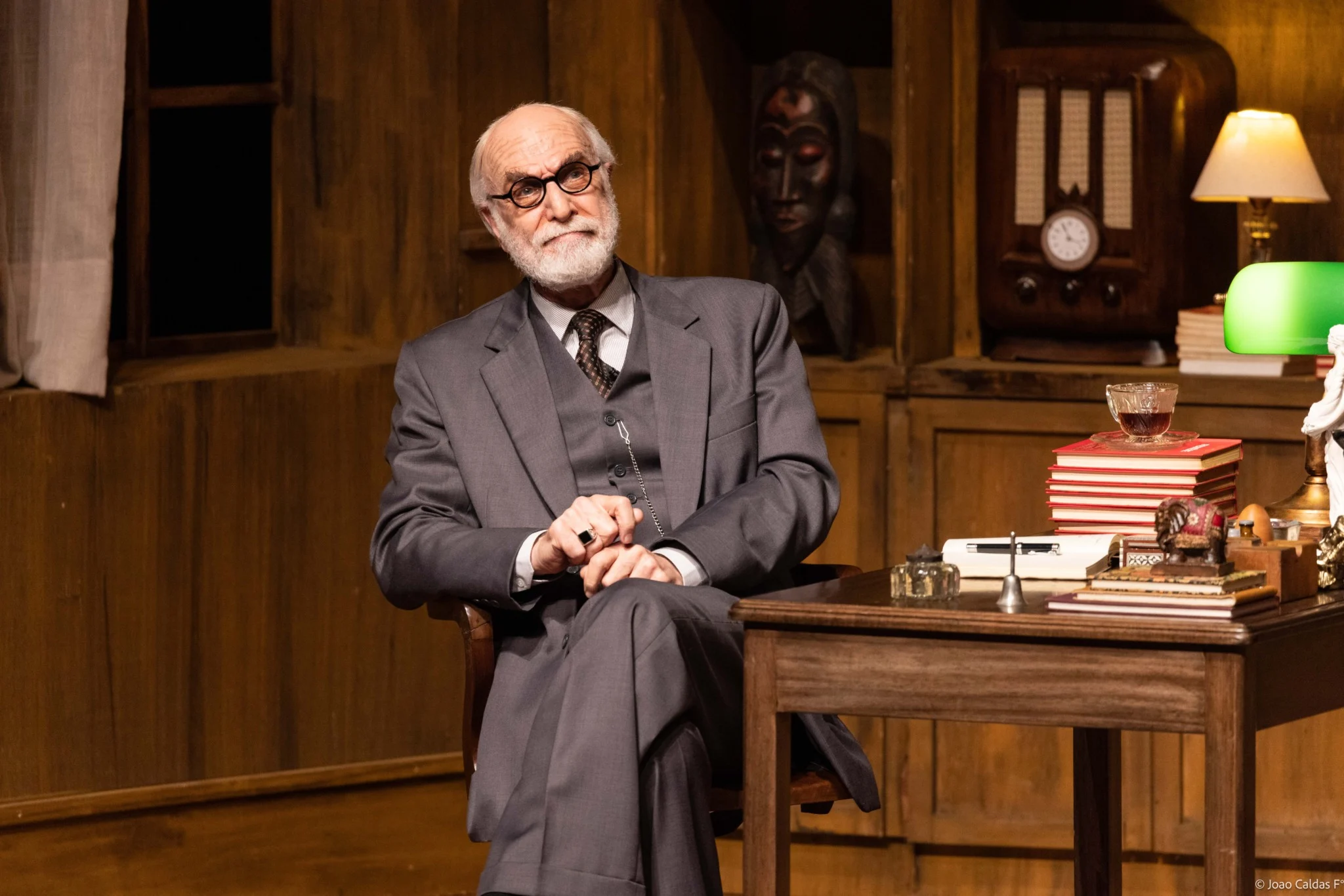 Odilon Wagner apresenta "A Última Sessão de Freud" neste fim de semana em Campo Grande