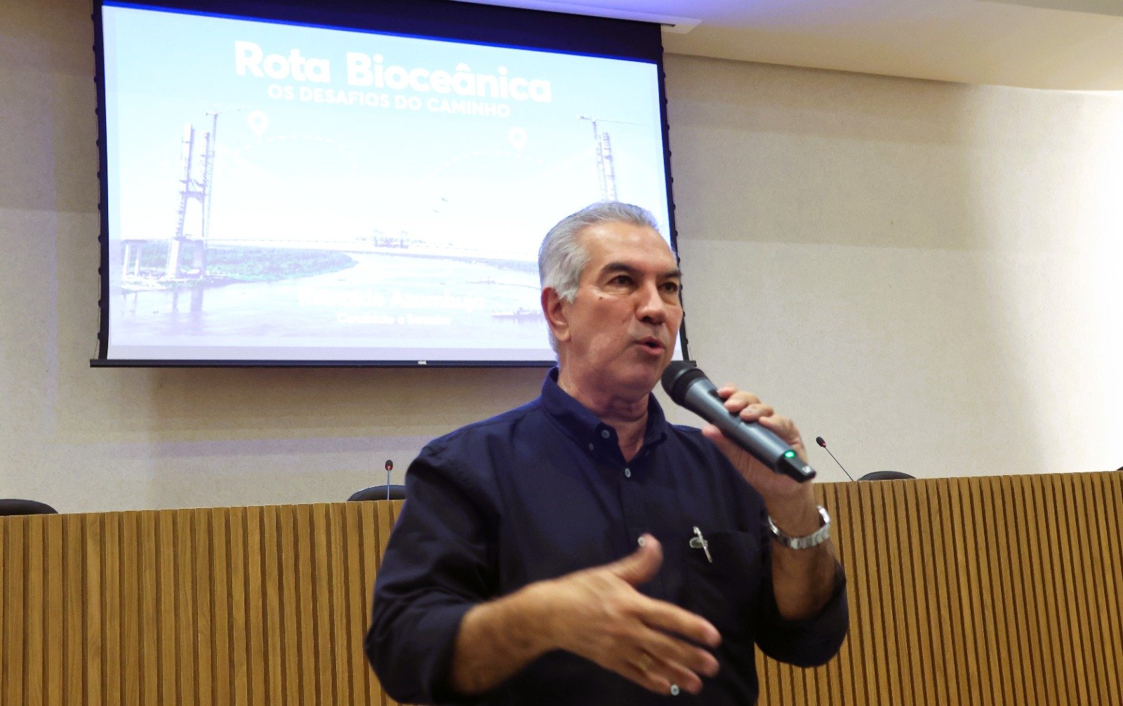 Reinaldo diz que desafio da Rota Bioceânica começa após entrega da ponte