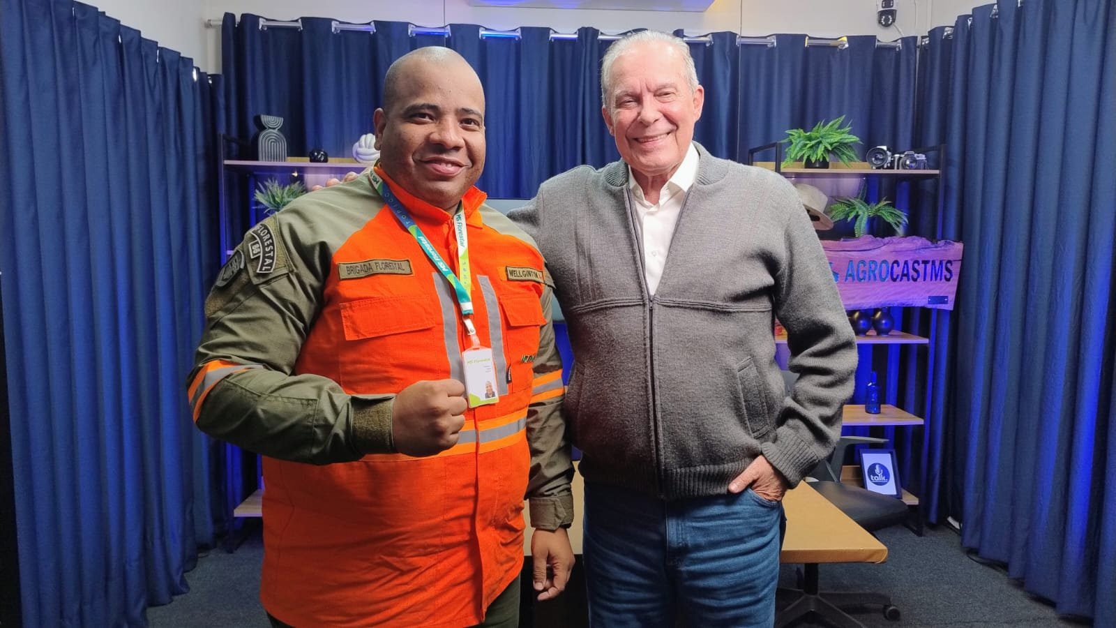 No AgroCastMS, Wellington Santos explica a batalha contra os incêndios florestais