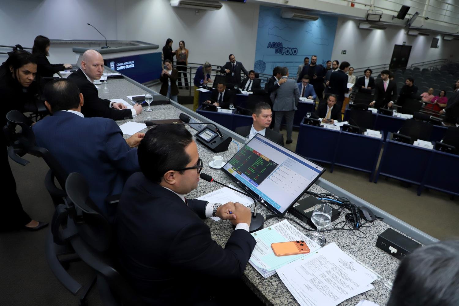 Câmara de Campo Grande vota reajuste de técnicos e veto sobre evasão escolar