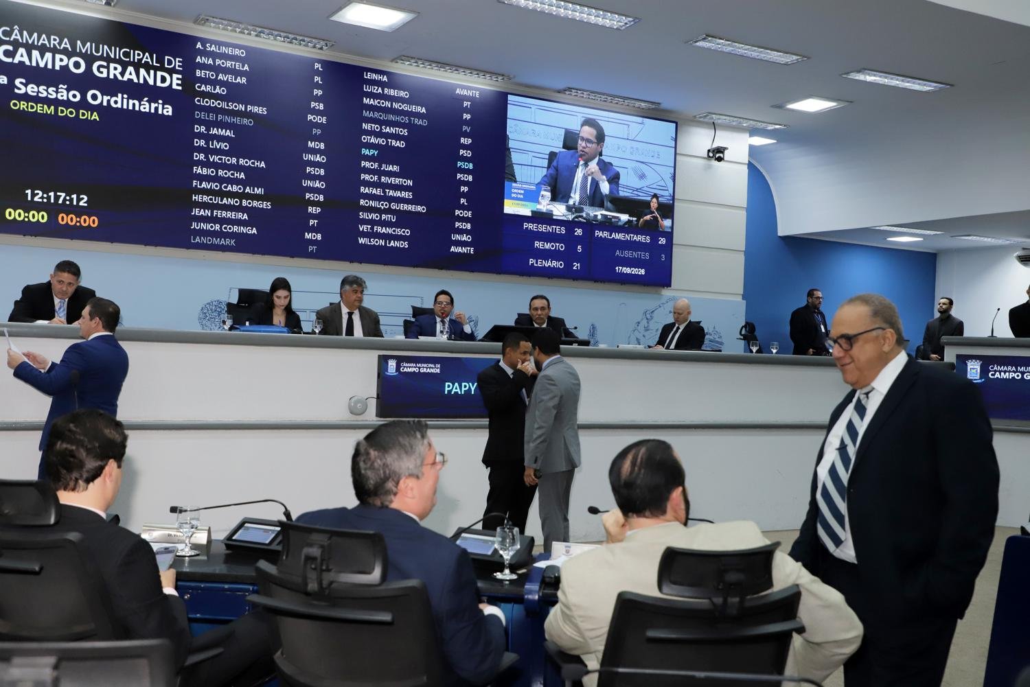 Câmara de Campo Grande vota projetos sobre soro antiescorpiônico e Conselhos Tutelares