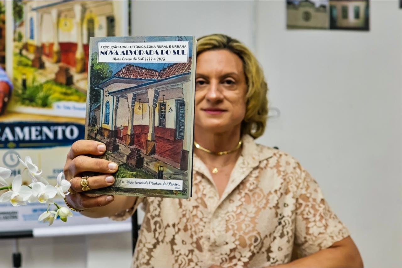 Fábio Fernando Martins resgata a história de Nova Alvorada do Sul em livro