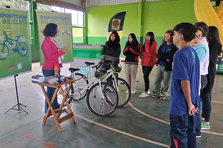 Detran-MS promove ação educativa para ciclistas neste domingo