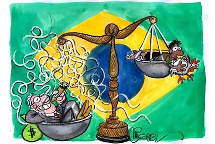 Enquanto eles riem, o brasileiro chora (e paga a conta)