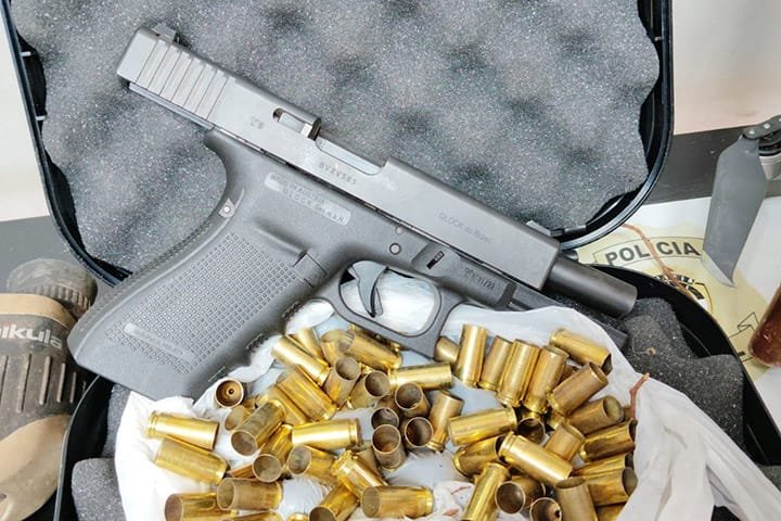 Polícia apreende arsenal de suspeito por assassinato de pecuarista