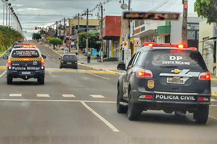 Polícia Civil realiza operação ALPHA 14 e prende suspeitos em Costa Rica