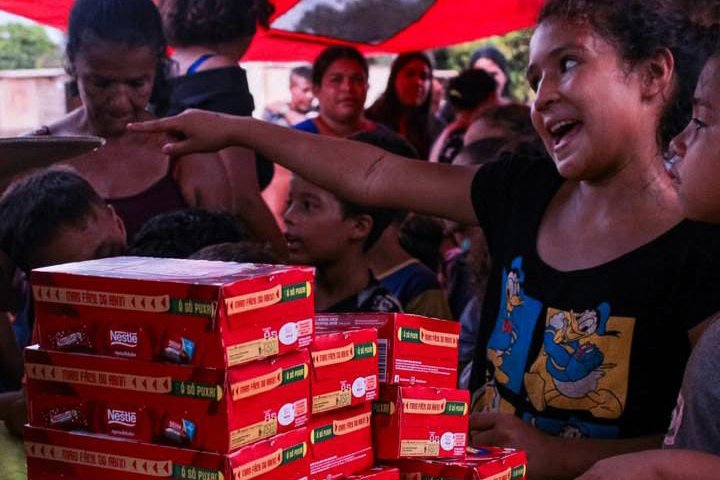 Páscoa mais doce: CUFA arrecada chocolates para crianças em favelas de Campo Grande