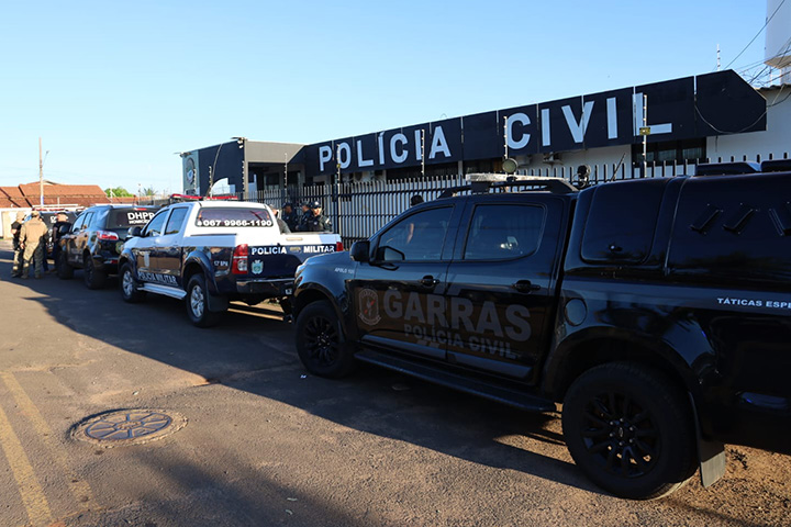 Polícia Civil deflagra nova fase da Operação Argos em Aparecida do Taboado