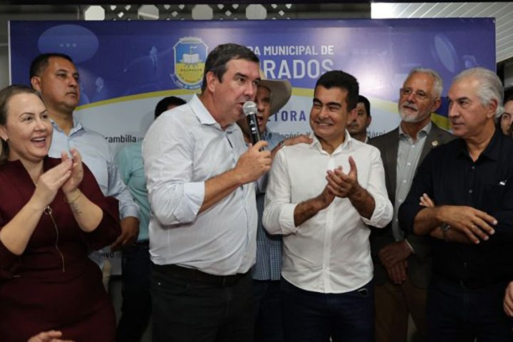 Governador Riedel anuncia três voos diários de Dourados para Guarulhos a partir de setembro