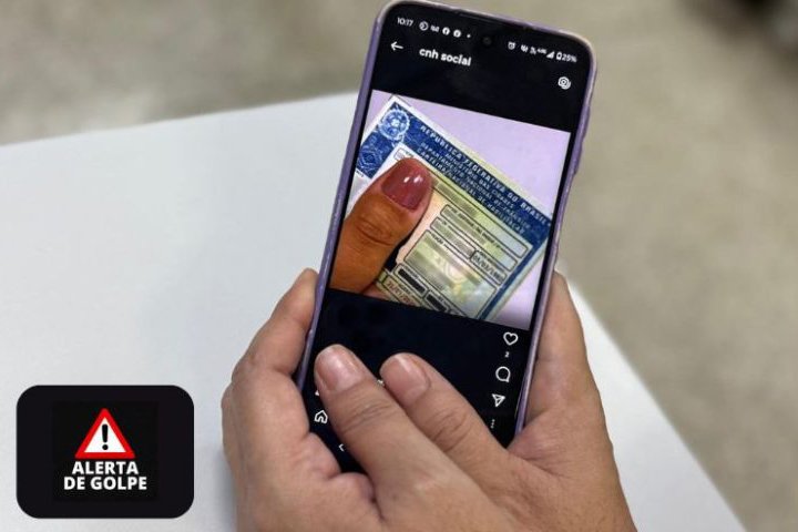 Detran-MS alerta para golpe com falsas inscrições na CNH Social