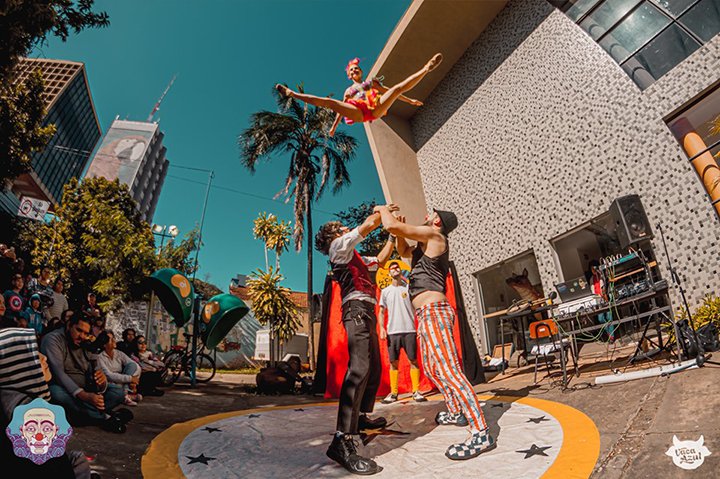 Cia Pisando Alto oferece capacitação gratuita em acrobacia para artistas de Campo Grande