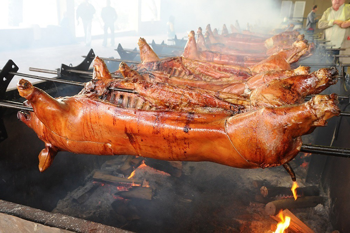 Festa do Leitão no Rolete começa neste sábado em São Gabriel do Oeste com programação completa