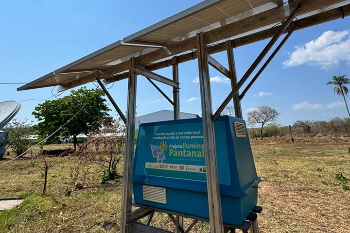 Projeto Ilumina Pantanal é premiado por energias renováveis no Congresso de Minas e Energia