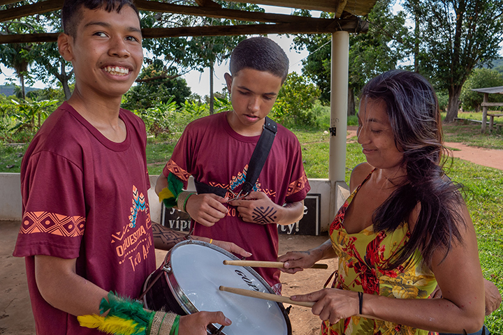 Orquestra Indígena Terena Teko Arandú celebra 12 anos transformando vidas pela música