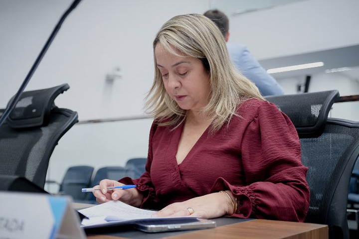 Lia Nogueira cobra pavimentação asfáltica em distritos de Dourados