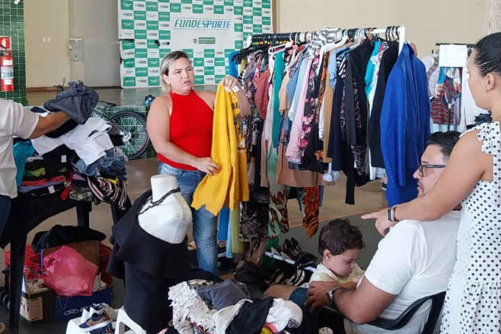 Coletivo de Brechós comemora 10 anos com evento de moda circular neste sábado (4), no Parque Poliesportivo Mamede Assem José, Vila Almeida