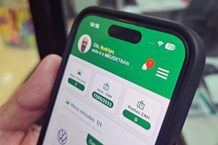 Prazo de licenciamento passa a gerar alerta automático no Meu Detran MS
