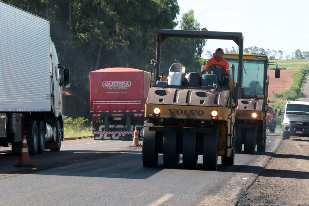 BR-163/MS entra em nova etapa de obras e motoristas enfrentam mudanças no tráfego nesta sexta-feira