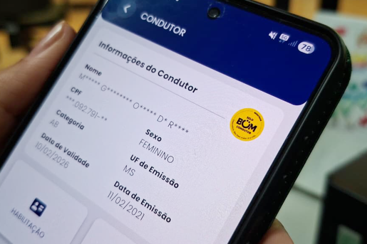 CNH passa a ser renovada automaticamente em MS; Detran orienta sobre versão impressa