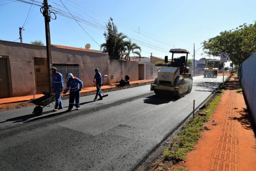 A vez das Moreninhas: Governo de MS lança nova etapa e garante 100% das ruas asfaltadas na região