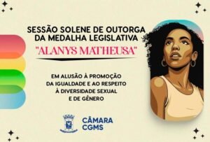Câmara de Campo Grande entrega Medalha Alanys Matheusa em reconhecimento à comunidade LGBTQIA+