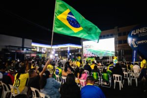 Crianças vão pintar acesso à Cidade da Copa em ação especial antes de jogo do Brasil em Campo Grande
