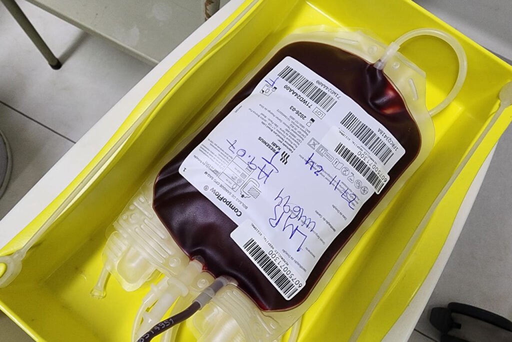 Estoques de sangue entram em período crítico e HRMS amplia atendimento em campanha especial de doação
